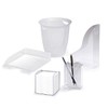 Durable Trend Note Box with 800 White Paper Notes -