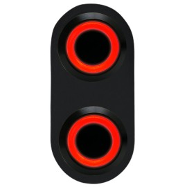 Gilbertsons Machine Shop Daytona Black Billet Switches Red LED Illumination - Power Windows Door Locks