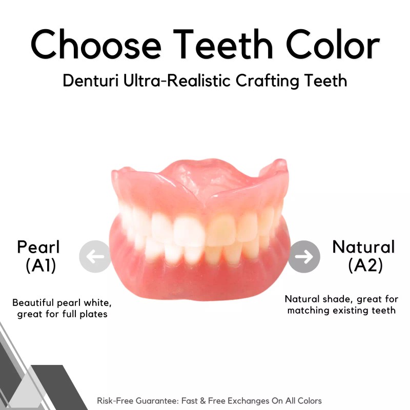 RenewaSmile DIY FULL DENTURES for beginners (ONE SIZE FITS ALL)