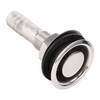 316 Stainless Steel Straight Thru Hull Valve Fitting 16mm Vent