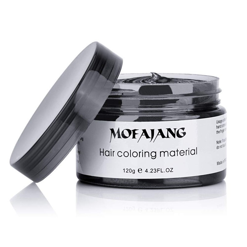 MOFAJANG Unisex Hair Wax Color Dye Styling Cream Mud, Natural