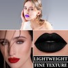WENJLYJ 4 Colors Dark Black White Purple Red Matte Liquid
