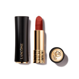 Lancôme L’Absolu Rouge Drama - Labial Mate de Larga Duración, Color Intenso, Comodidad e Hidratación con Ácido Hialurónico, Acabado Suave, 3.4 g