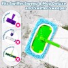 Reusable Mop Pads Compatible with Swiffer Sweeper Mop, Washable Wet