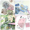 8 Sets DIY 3D House Sticker with Tweezers,Fun Cartoon 3D