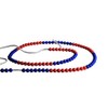 WISSNER® 80260 aktiv lernen - 100er Rechenkette rot/blau - RE-Plastic®
