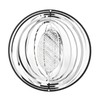 3D Rotating Wind Spinner, Hanging Garden Ornament with Spiral Design,