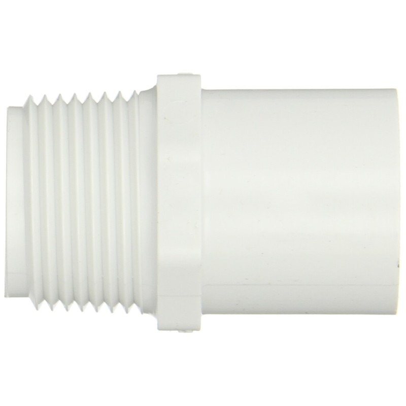 Spears 461 Series PVC Pipe Fitting, Adapter, Schedule 40, 1"