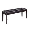 Giantex Dining Room Bench, Traditional Upholstered Table Benches, Hallway PU