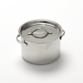American Metalcraft MPL8 Stainless Steel Mini Pot with Lid, 8 oz.