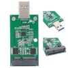 Riser Card PCBA Conveter Adapter MSATA SSD to USB 3.0