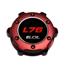 VMS Racing RED OIL CAP L76 6.0L in Billet Aluminum Compatible with Pontiac GT G8 V8 08-09 2008-2009