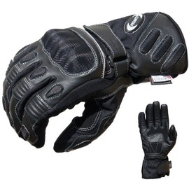 PROANTI Motorcycle Gloves Winter Rain Touring Motorcycle Gloves (L)
