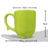 Dignity by Wade Large Handled Cup - Green