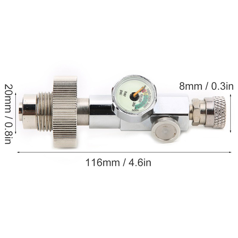 High Pressure Gas Filling Connection Valve Diving Cylinder Inflation Use