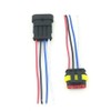 ZYTC 4 Pin Way Car Waterproof Wire Connector Plug Auto