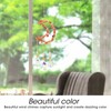Moon Wind Chimes Bright Crystal Hanging Pendant Window Decoration for