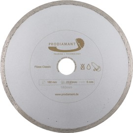 PRODIAMANT Diamond Cutting Disc Tile 180 mm x 30 mm Diamond Cutting Disc 180 mm