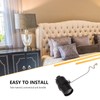 HOMSFOU E27 Lamp Holder with Drawstring - Change Pull Chain,