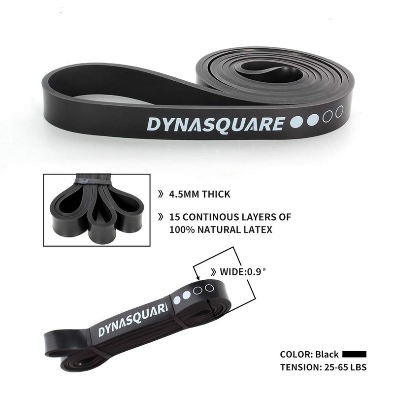 DYNASQUARE Resistance Bands, Pull Up Bands, Heavy Duty Exercise Bands