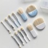 [SS62] Mini Brush Eye Makeup Brush Set 6 Types Blue FREE / [에스에스62]미니 브러쉬 아이메이크업브러쉬 세트 6종 블루FREE