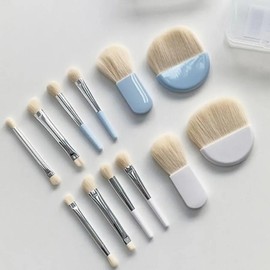 [SS62] Mini Brush Eye Makeup Brush Set 6 Types Blue FREE / [에스에스62]미니 브러쉬 아이메이크업브러쉬 세트 6종 블루FREE