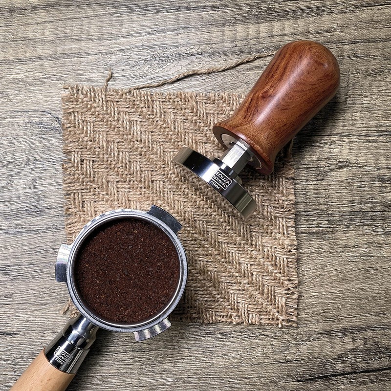 NEOUZA Calibrated Espresso 51mm Coffee Tamper Professional Press Hammer -