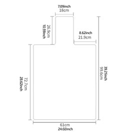 rockible Pilates Reformer Mat Towel Pilates Reformer Pad 39 x 24 in Lightweight Pilates Mat for Reformer for Travel Workout Home Yoga, Coffee