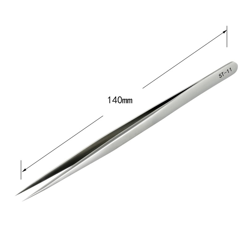 EDu Precision Tweezers, Precision, Extra Fine, High Precision, Thin Plastic