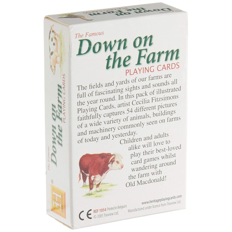 Heritage Playing Cards - Down on the Farm Playing Cards