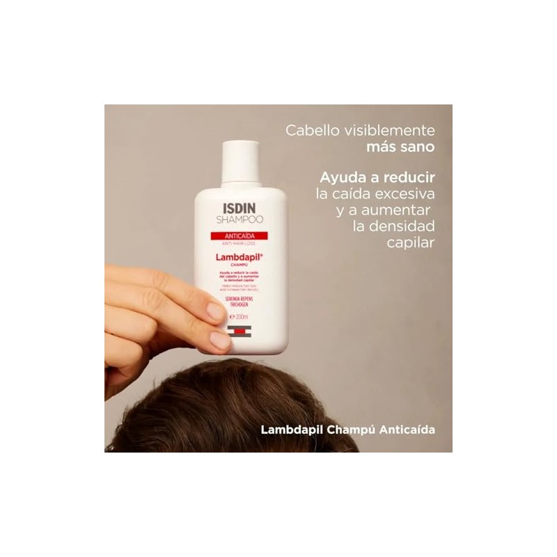 Kit Lambdapil Shampoo Anticaída 200ml + Lambdacaps 30 Caps
