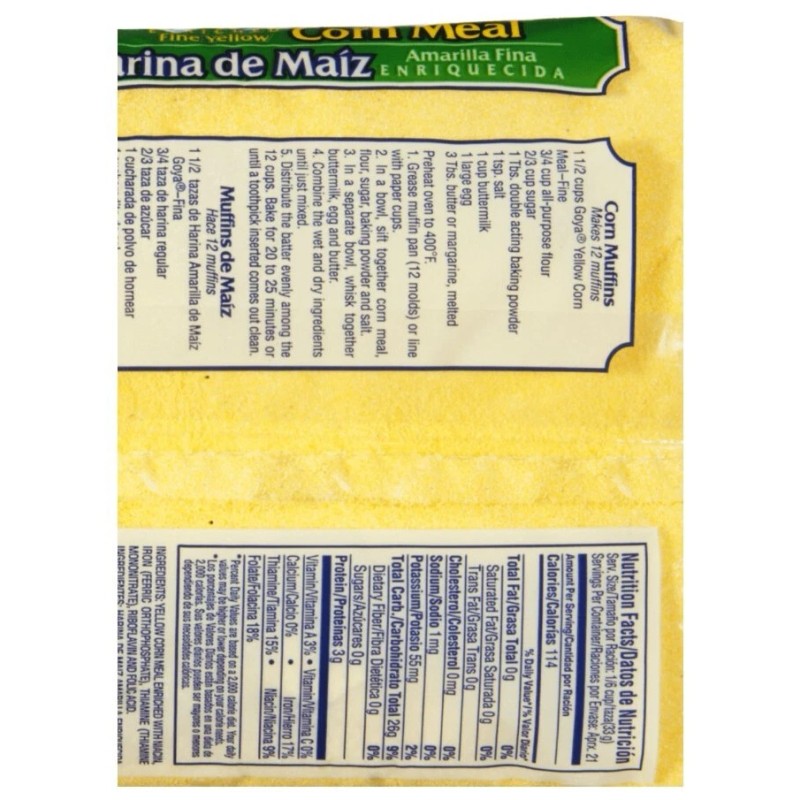 Goya Corn Meal / Harina de Maiz goya . 24