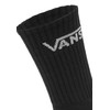 Vans Calzini Uomo Crew Nero, L, Nero, L