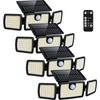MIHANI Solar Lights Outdoor, Quick Charge Solar Motion Deck Lights