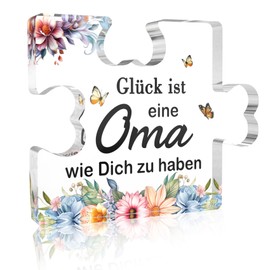 Kolovki Muttertagsgeschenk für Oma,Oma Geschenk Muttertag,Geschenke für Oma Acrylplakette,Oma Geschenke zum Geburtstag,Geschenke Oma,Geschenk Oma Geburtstag,Muttertagsgeschenk Oma,Geschenkideen Oma
