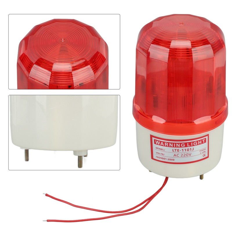 10W LED Rotating Alarm Light 360 Degree Flashing Emergency Alarm