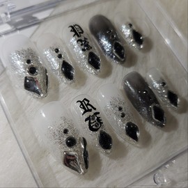 [Handmade Nail Tips] See-through Festival - Copin / [수제네일팁] 시스루 페스티벌 - 코핀