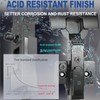 ATYLYF 8 Pack Soft Close Cabinet Hinges for Kitchen Frameless