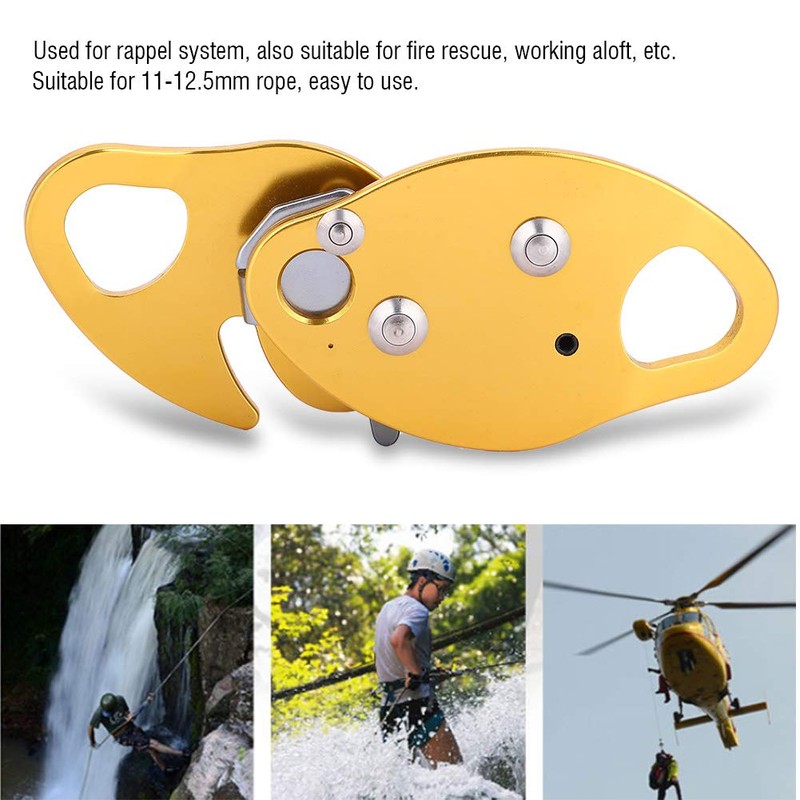 Descensor de Escalada, Descensor de Parada de Frenado Automático para