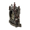 Resin Mantel Clocks The Grand Machine Steampunk Style Bronze Finished