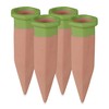 Relaxdays Clay Tips Watering, Set of 4, Water Dispenser for