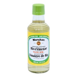 Marukan Genuine Brewed Rice Vinegar, 12 Ounce Glass Bottle (Pack of 1)