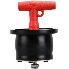 Scupper Plugs, Expansion Rubber Drain Plug with T Handle and Screw, Boat Pipe Hole Plug for 38-45 mm Scupper