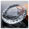 Rxcvkmw crystal glass Gshtray, cigar Gshtray, suitable for home, office,