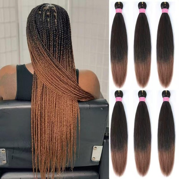 AQINBEL Braiding Hair 26 Inches 8 Bundles/Packs Crochet Twist Pre