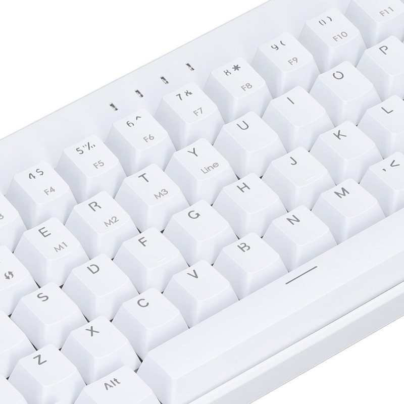 Mechanical Keyboard 64 Key Plus RGB 3 Mode Knob Design