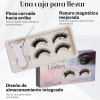 Kit De Pestañas Magnéticas Reutilizables Con Aplicador