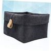 Hohopeti Felt Storage Basket for Organizing Clothes and Sundries Multifunctional