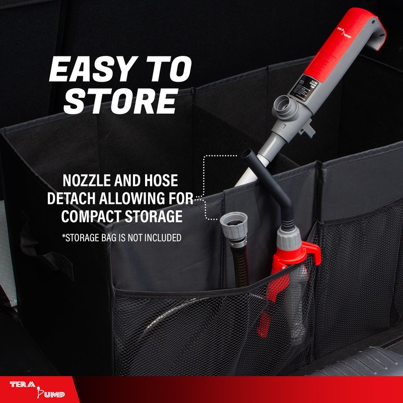 TERA PUMP 2nd Gen. Multi-Purpose Battery Powered Fuel Transfer Pump