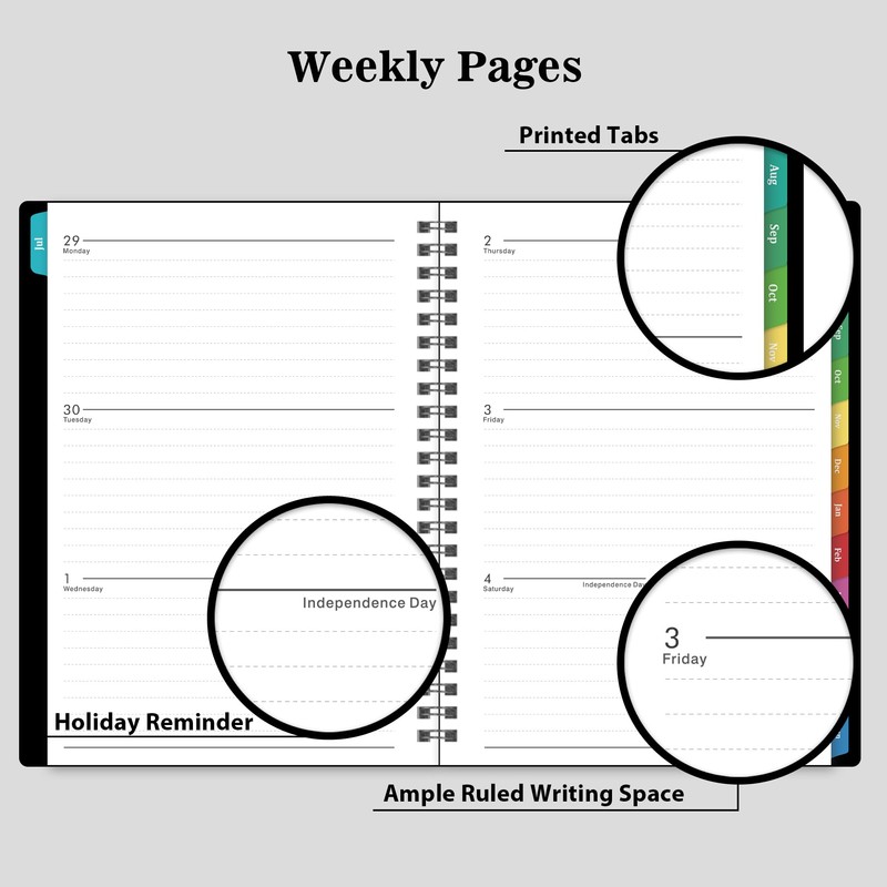 2026-2027 Planner - Weekly & Monthly Academic Planner 2026-2027, From